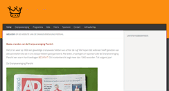 Desktop Screenshot of oranjeverenigingpiershil.nl